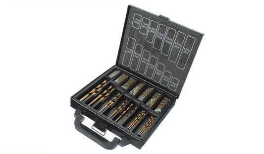 99-Piece Titanium Coated HSS Drill Bit Set