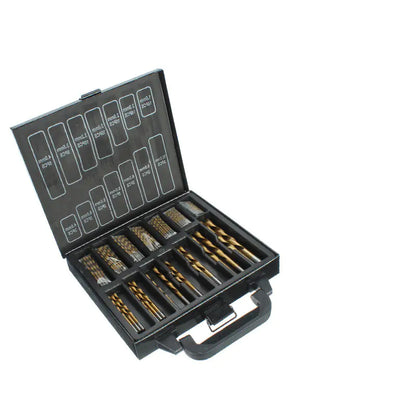 99-Piece Titanium Coated HSS Drill Bit Set
