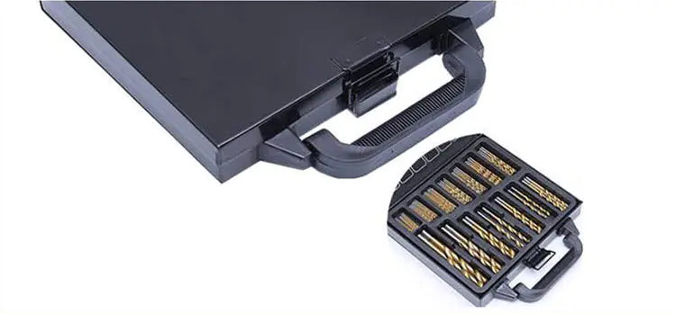 99-Piece Titanium Coated HSS Drill Bit Set