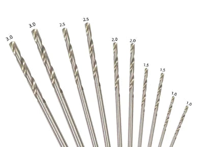 U-TOOLS Twist Drill Set, Metal Drill Bits (10 Pcs)